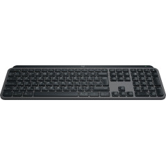 Logitech MX Keys S tastiera Universale RF senza fili + Bluetooth QWERTY Ucraino Grafite