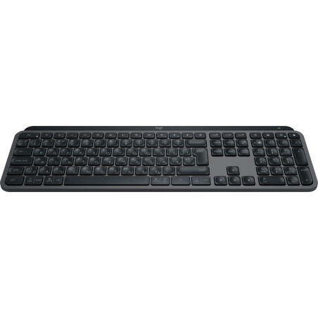 Logitech MX Keys S tastiera Universale RF senza fili + Bluetooth QWERTY Ucraino Grafite