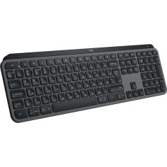 Logitech MX Keys S tastiera Universale RF senza fili + Bluetooth QWERTY Ucraino Grafite