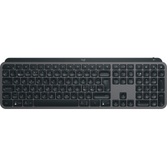 Logitech MX Keys S tastiera Universale RF senza fili + Bluetooth QWERTY Danese, Finlandese, Norvegese, Svedese Grafite