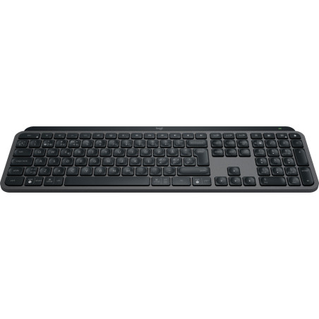 Logitech MX Keys S tastiera Universale RF senza fili + Bluetooth QWERTY Danese, Finlandese, Norvegese, Svedese Grafite