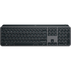 Logitech MX Keys S tastiera Universale RF senza fili + Bluetooth QWERTY Portoghese Grafite