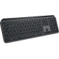 Logitech MX Keys S tastiera Universale RF senza fili + Bluetooth QWERTY Portoghese Grafite