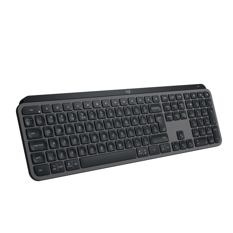 Logitech MX Keys S tastiera Ufficio RF senza fili + Bluetooth QWERTY Spagnolo Grafite