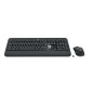 Logitech Advanced MK540 tastiera Mouse incluso Universale RF Wireless Ebraico Nero, Bianco