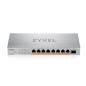 Zyxel XMG-108HP Non gestito 2.5G Ethernet (100/1000/2500) Supporto Power over Ethernet (PoE)