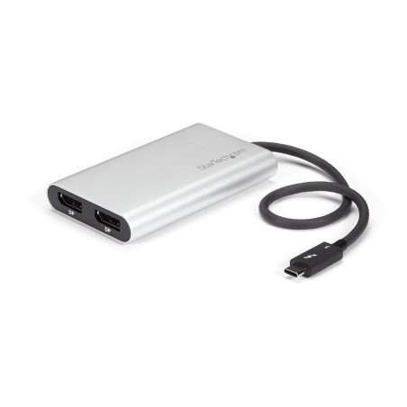 StarTech.com Adattatore DisplayPort a Thunderbolt 3 4K 60Hz - Certificato Thunderbolt 3 - Convertitore video DisplayPort 1.2