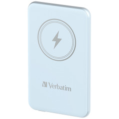 Verbatim Charge 'n' Go Polimeri di litio (LiPo) 5000 mAh Carica wireless Blu