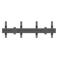 Multibrackets 4061 Supporto per display espositivi 165,1 cm (65") Nero