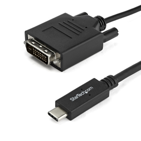 StarTech.com Cavo Convertitore Adattatore USB-C a DVI da 2m - 1920x1200