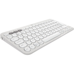 Logitech Pebble Keys 2 K380s tastiera Universale RF senza fili + Bluetooth QWERTY Inglese UK Bianco