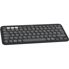 Logitech Pebble Keys 2 K380s tastiera Universale RF senza fili + Bluetooth QWERTY Inglese UK Grafite