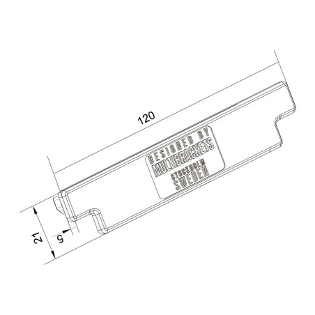 Multibrackets 3699 Accessorio per il montaggio del monitor