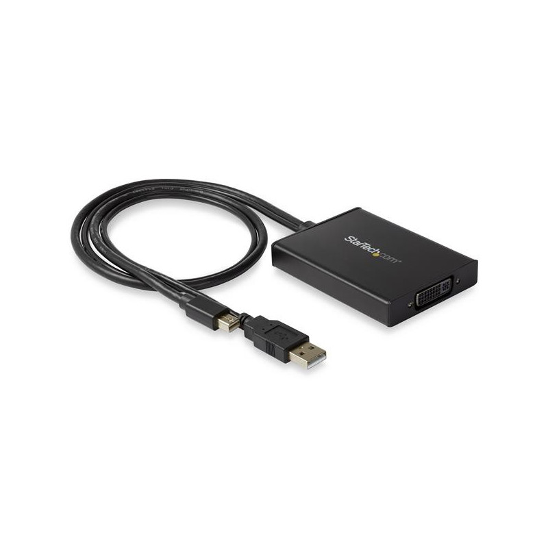 StarTech.com Adattatore mini DisplayPort a Dual Link DVI - Alimentato via USB - Nero