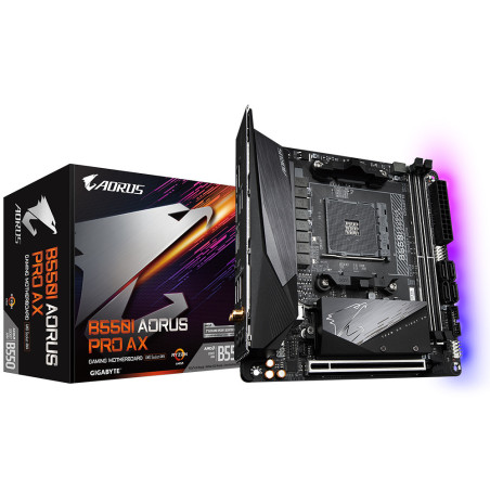 GIGABYTE B550I AORUS PRO AX scheda madre AMD B550 Socket AM4 mini ITX