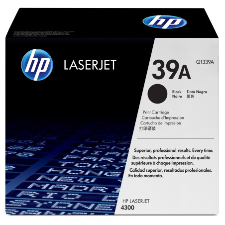 HP 39A Black Original LaserJet Toner Cartridge cartuccia toner 1 pz Originale Nero