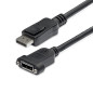 StarTech.com Cavo DisplayPort a Pannello da 91cm - 4K x 2K - Adattatore DisplayPort 1.2 da Maschio a Femmina - Cavo di Prolunga