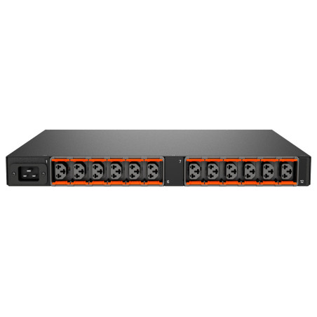 Vertiv Geist MUR3E1R5-12CF17-2C20A9H00-S unità di distribuzione dell'energia (PDU) 12 presa(e) AC 0U Nero