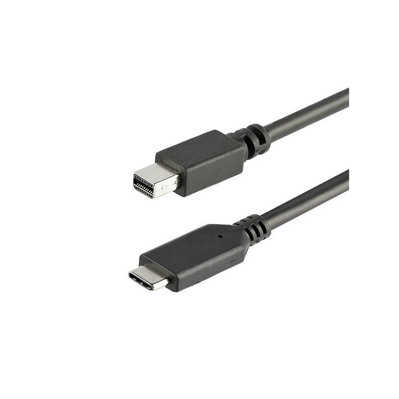 StarTech.com Cavo Adattatore Mini DisplayPort a USB-C da 1 m - 4K 60Hz - Nero