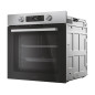 Candy Moderna CA6 N3B1HTX 78 L A++ Nero, Acciaio inox