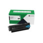 Lexmark 55B2X0E cartuccia toner 1 pz Originale Nero