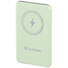 Verbatim Charge 'n' Go Polimeri di litio (LiPo) 5000 mAh Carica wireless Verde