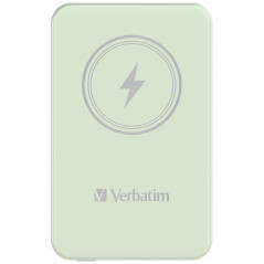 Verbatim Charge 'n' Go Polimeri di litio (LiPo) 5000 mAh Carica wireless Verde