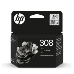 HP Cartuccia di inchiostro nero originale 308 EU