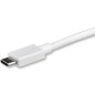 StarTech.com Cavo USB-C a DisplayPort da 1m - 4K 60Hz - Bianco