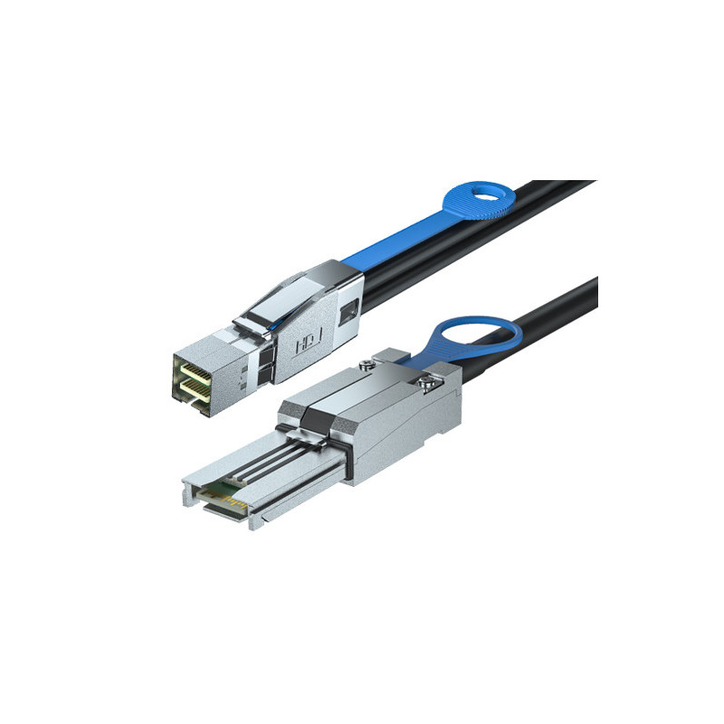 Overland-Tandberg OV-CBLEXT8088 cavo Serial Attached SCSI (SAS) 2 m Nero