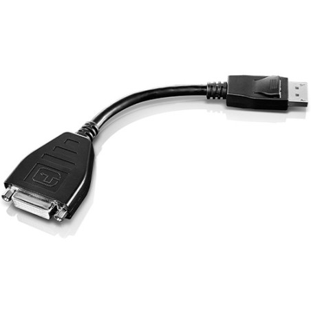 Lenovo 45J7915 cavo e adattatore video 0,2 m DVI-D DisplayPort Nero