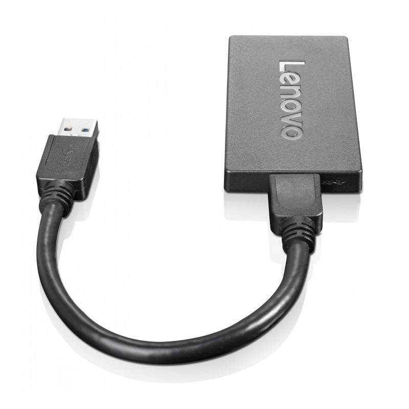 Lenovo 4X90J31021 adattatore grafico USB 3840 x 2160 Pixel Nero