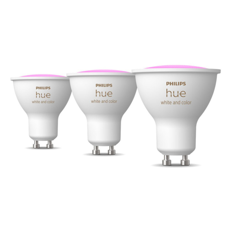 Philips Hue White and Color ambiance GU10 Faretto luminoso intelligente 4,2 W