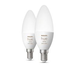 Philips Hue White and Color ambiance 2 Lampadine Smart E14 25 W