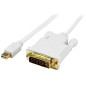 StarTech.com Cavo convertitore adattatore attivo Mini DisplayPort a DVI da 91 cm - mDP a DVI 1920x1200 - Bianco