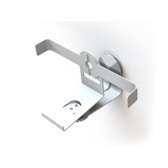 Multibrackets 1850 supporto da parete per casse acustiche Acciaio, Alluminio Bianco