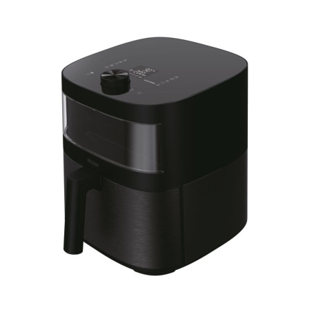 Haier Friggitrice ad aria I-Master Serie 5 Nero, Capacità 7 L, Range di temperatura 40°-200°, 9 in 1, Accessoriata