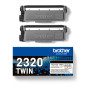 Brother TN-2320TWIN cartuccia toner 1 pz Originale Nero