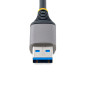 StarTech.com Hub USB a 3 porte con Ethernet - Hub USB 3.0 5Gbps alimentato via bus - Hub splitter USB-A a 3x USB-A portatile