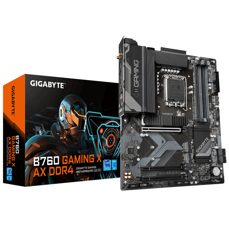 GIGABYTE B760 GAMING X AX DDR4 scheda madre Intel B760 Express LGA 1700 ATX