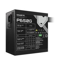 GIGABYTE GP-P650G alimentatore per computer 650 W 20+4 pin ATX ATX Nero