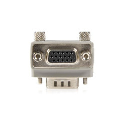 StarTech.com Right Angle VGA   VGA Cable Adapter Type 1 - M F DB15 Grigio