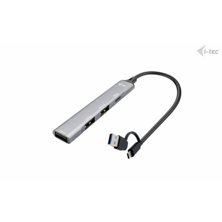 i-tec USB-C USB-A Metal HUB 1x USB 3.0 + 3x USB 2.0