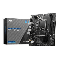 MSI PRO H610M-E scheda madre Intel H610 LGA 1700 micro ATX