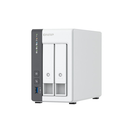 QNAP TS-216G server NAS e di archiviazione Tower Cortex-A Cortex-A55 4 GB HDD Bianco