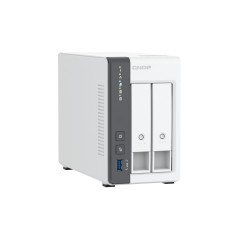 QNAP TS-216G server NAS e di archiviazione Tower Cortex-A Cortex-A55 4 GB HDD Bianco