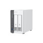 QNAP TS-216G server NAS e di archiviazione Tower Cortex-A Cortex-A55 4 GB HDD Bianco