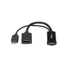 StarTech.com Adattatore   Convertitore HDMI a DP alimentato via USB - Ultra HD 4K