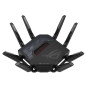 ASUS ROG Rapture GT-BE98 router wireless 10 Gigabit Ethernet Quad-band (2.4 GHz / 5 GHz-1 / 5 GHz-2 / 6 GHz) Nero