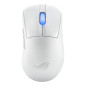 ASUS ROG Keris II Ace Wireless AimPoint White mouse Gaming Mano destra RF Wireless + Bluetooth + USB Type-A Ottico 42000 DPI